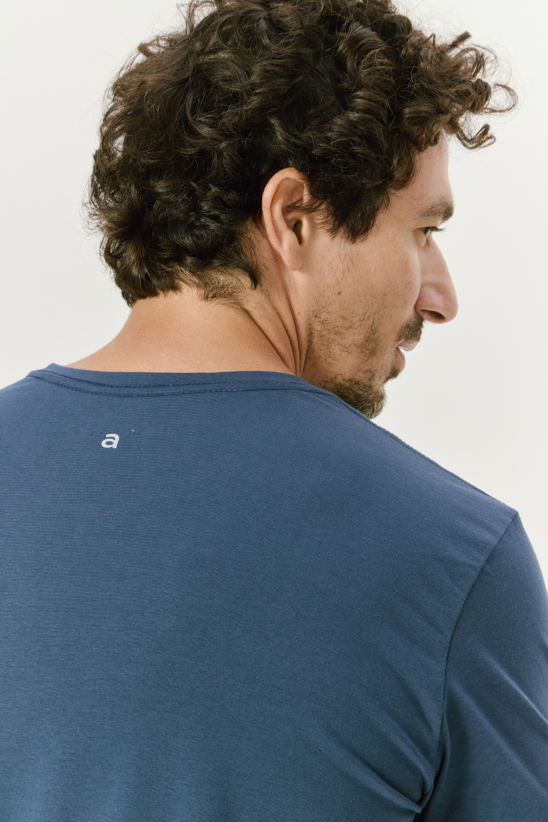 Camiseta Origens Fio Egípcio - Azul