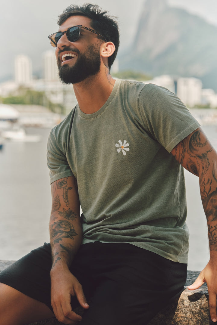 Camiseta Estonada - Nature Lovers - Verde