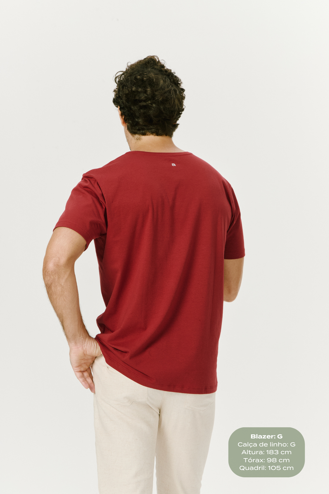Camiseta Origens Fio Egípcio - Bordo