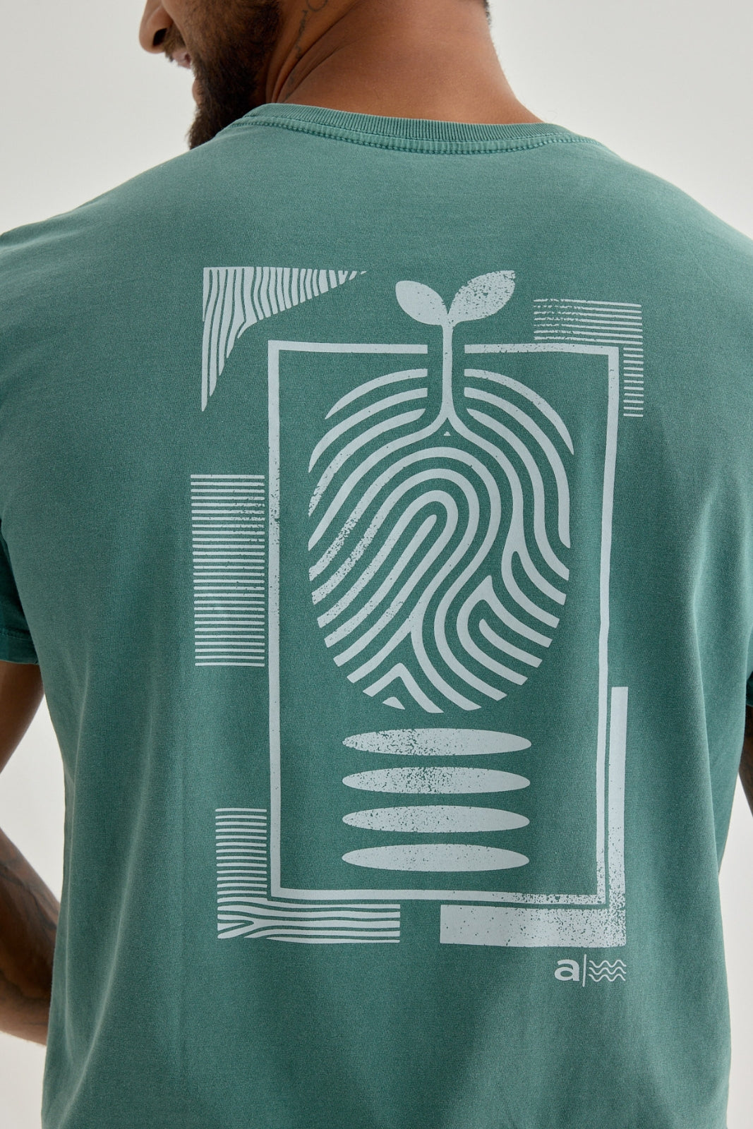 Camiseta Estonada - Identidade Sustentável - Verde