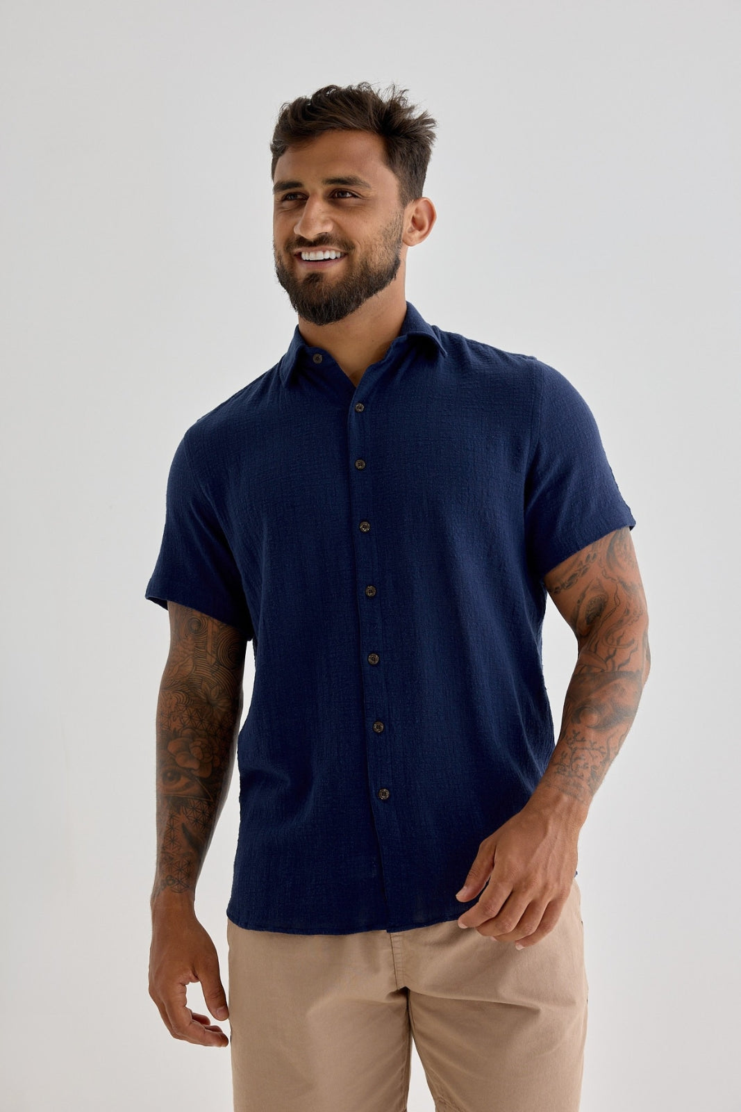 Camisa Mar - Azul Marinho