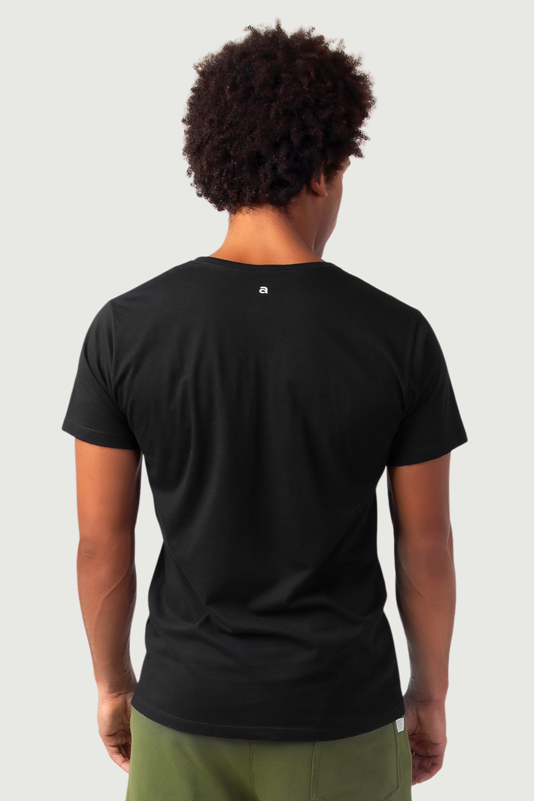 Camiseta Elementar - Gola V - Azul