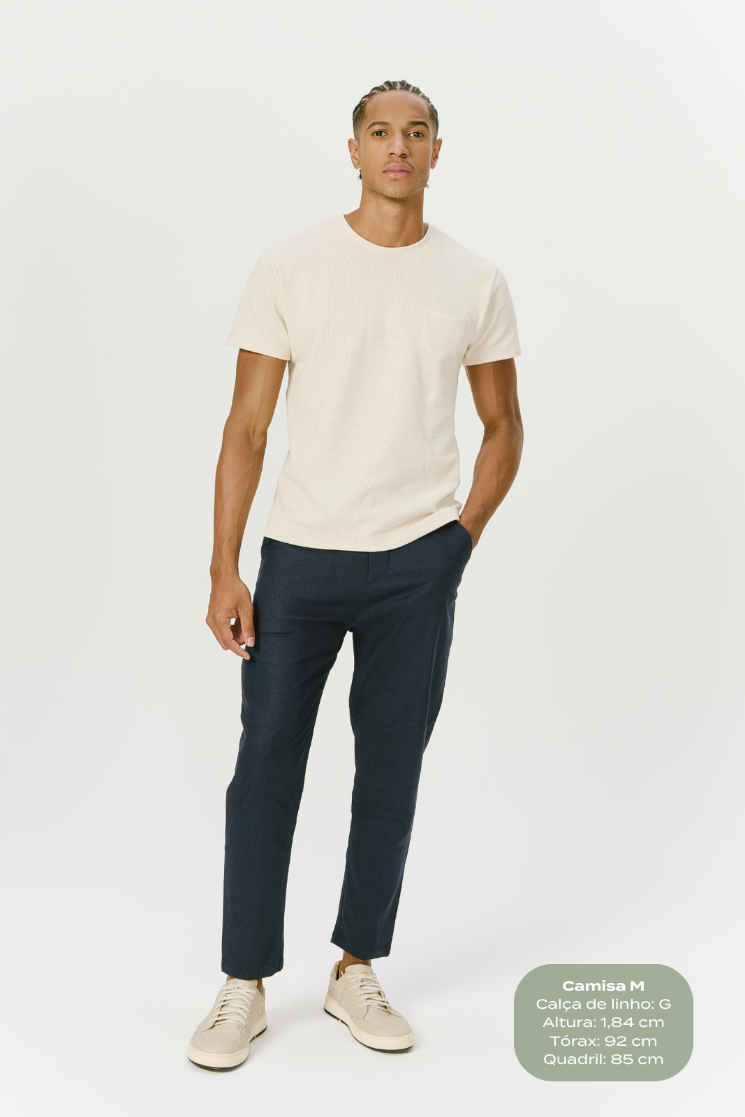 Camiseta Texture - Preta