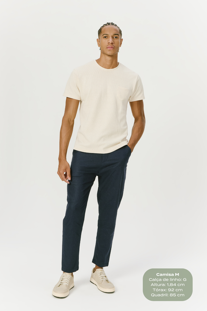 Camiseta Texture - Preta