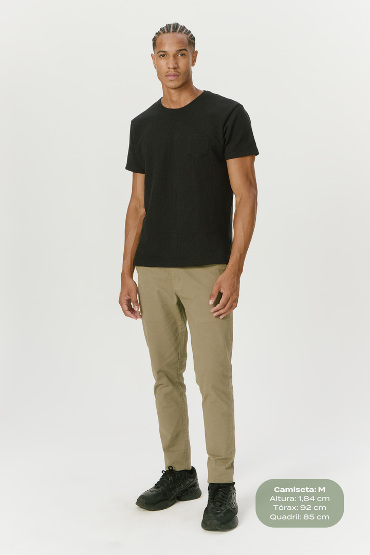 Camiseta Texture - Preta