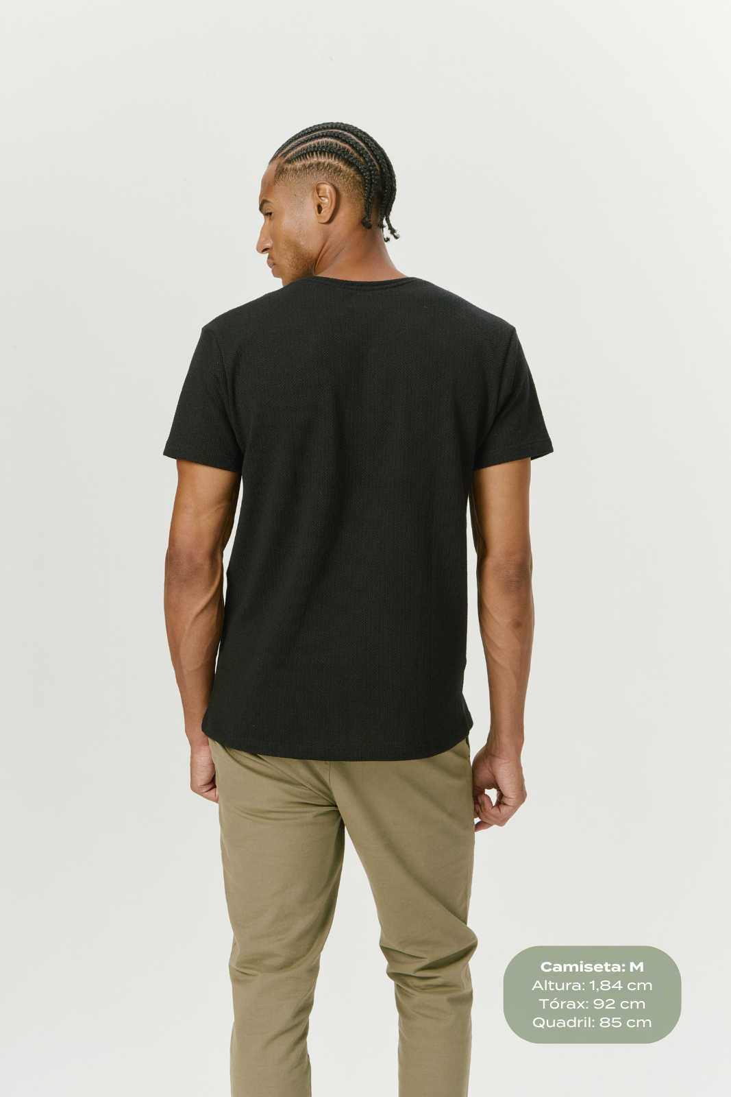 Camiseta Texture - Preta