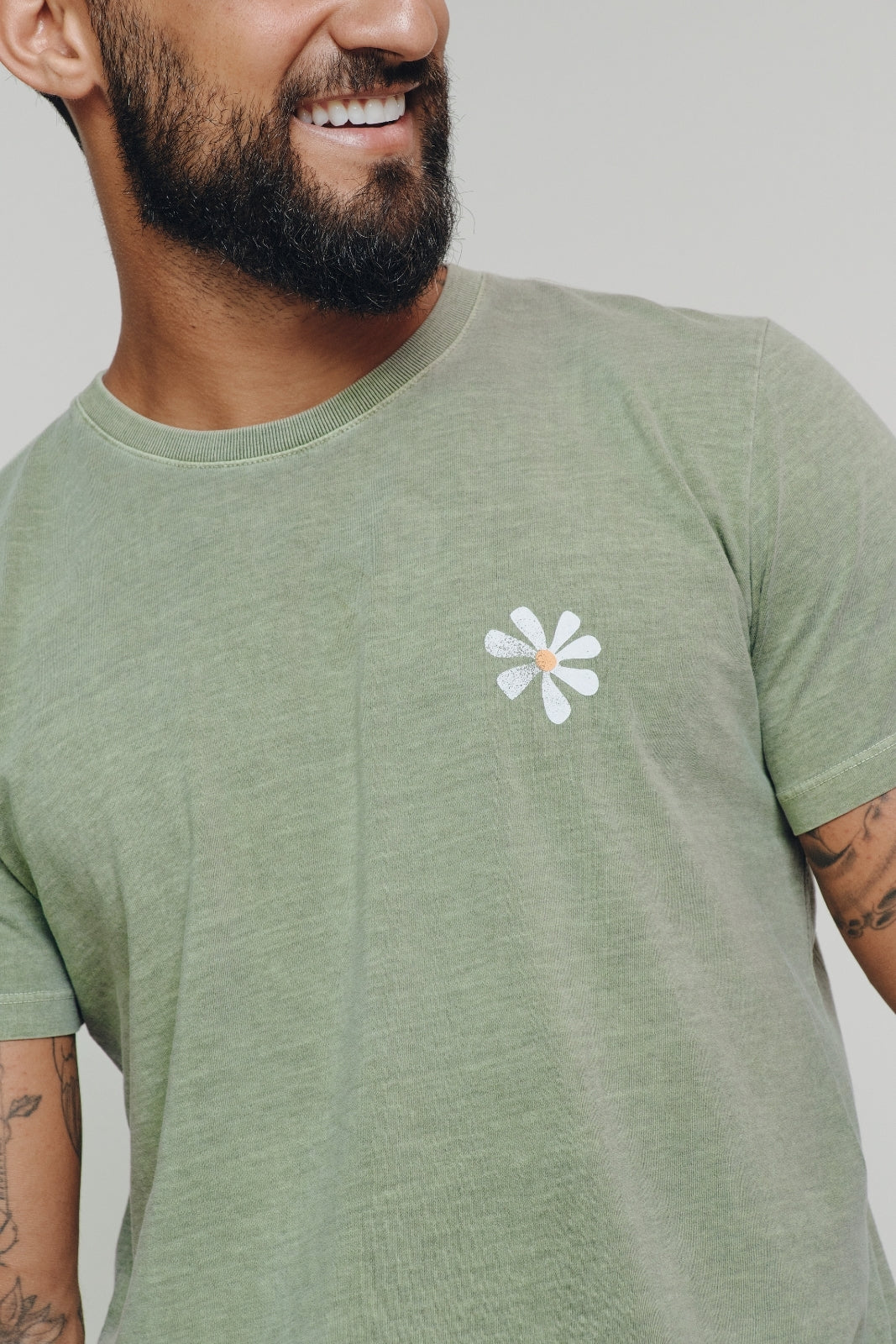 Camiseta Estonada - Nature Lovers - Verde