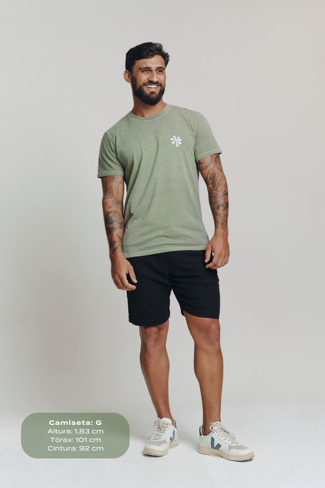 Camiseta Estonada - Nature Lovers - Verde