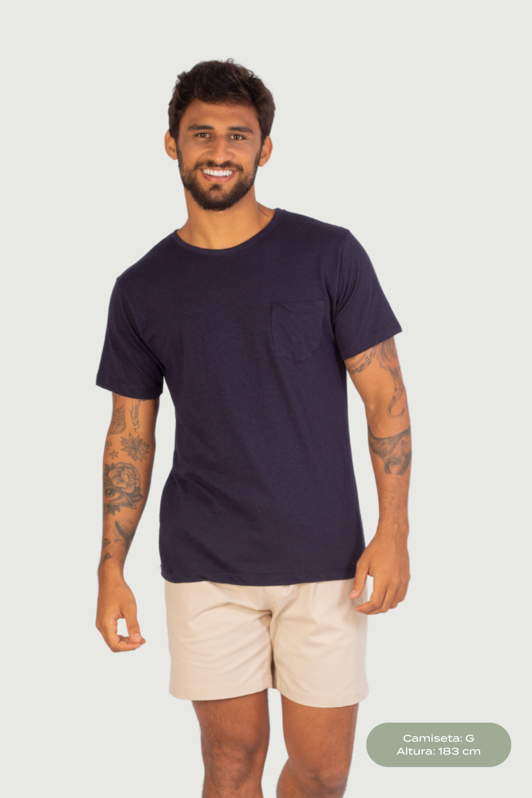 Camiseta Malha Naturalinho
