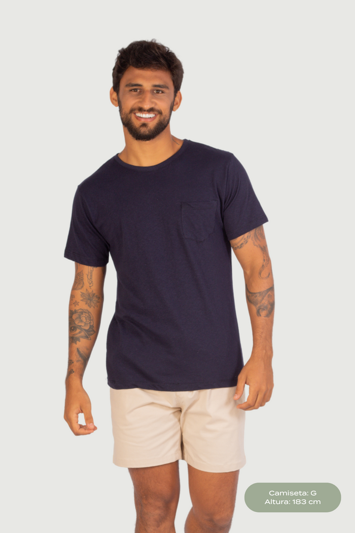 Camiseta Malha Naturalinho
