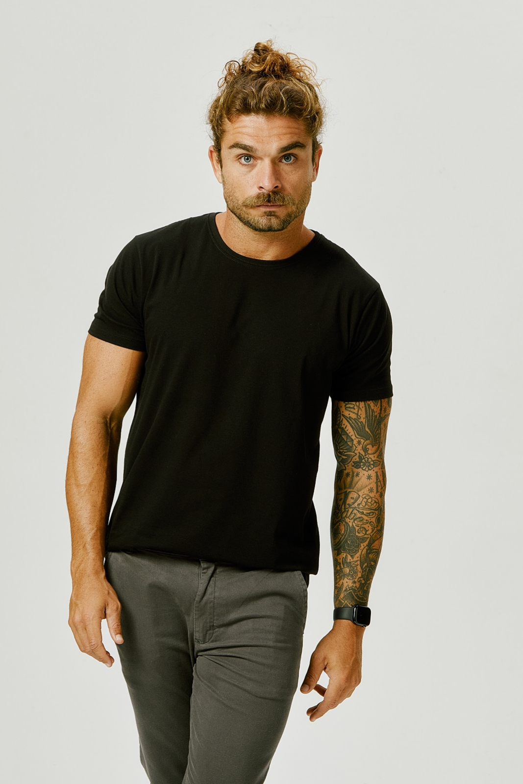 Camiseta Origens Fio Egípcio - Preta