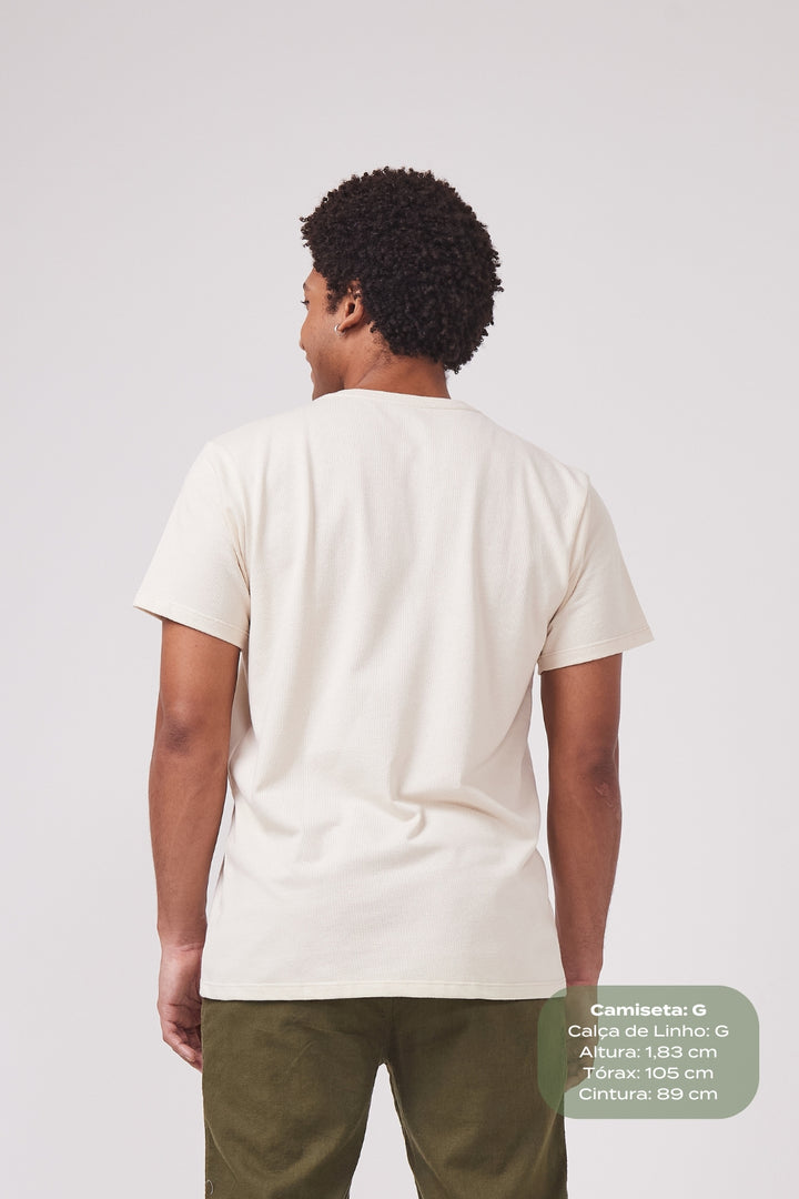 Camiseta Blanc - Areia
