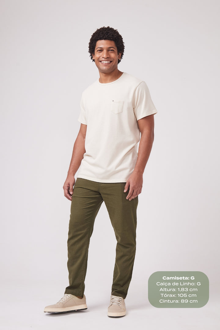 Camiseta Blanc - Areia