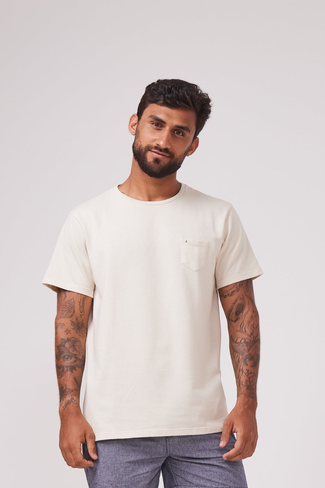 Camiseta Blanc - Areia