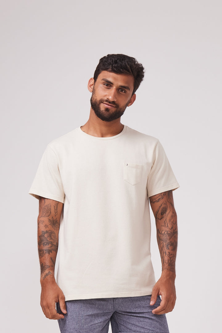 Camiseta Blanc - Areia