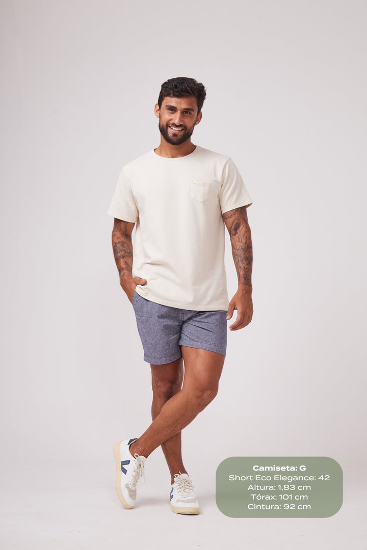 Camiseta Blanc - Areia