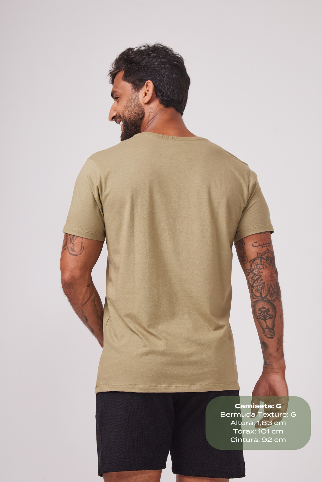 Camiseta Fio Egípcio Biomas - Verde