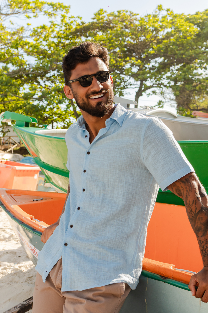 Camisa Mar - Azul Claro