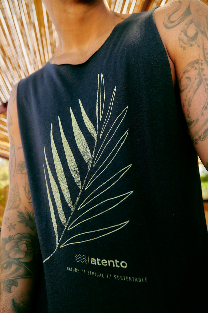 Regata Naturalinho Corte a Fio - Azul Marinho