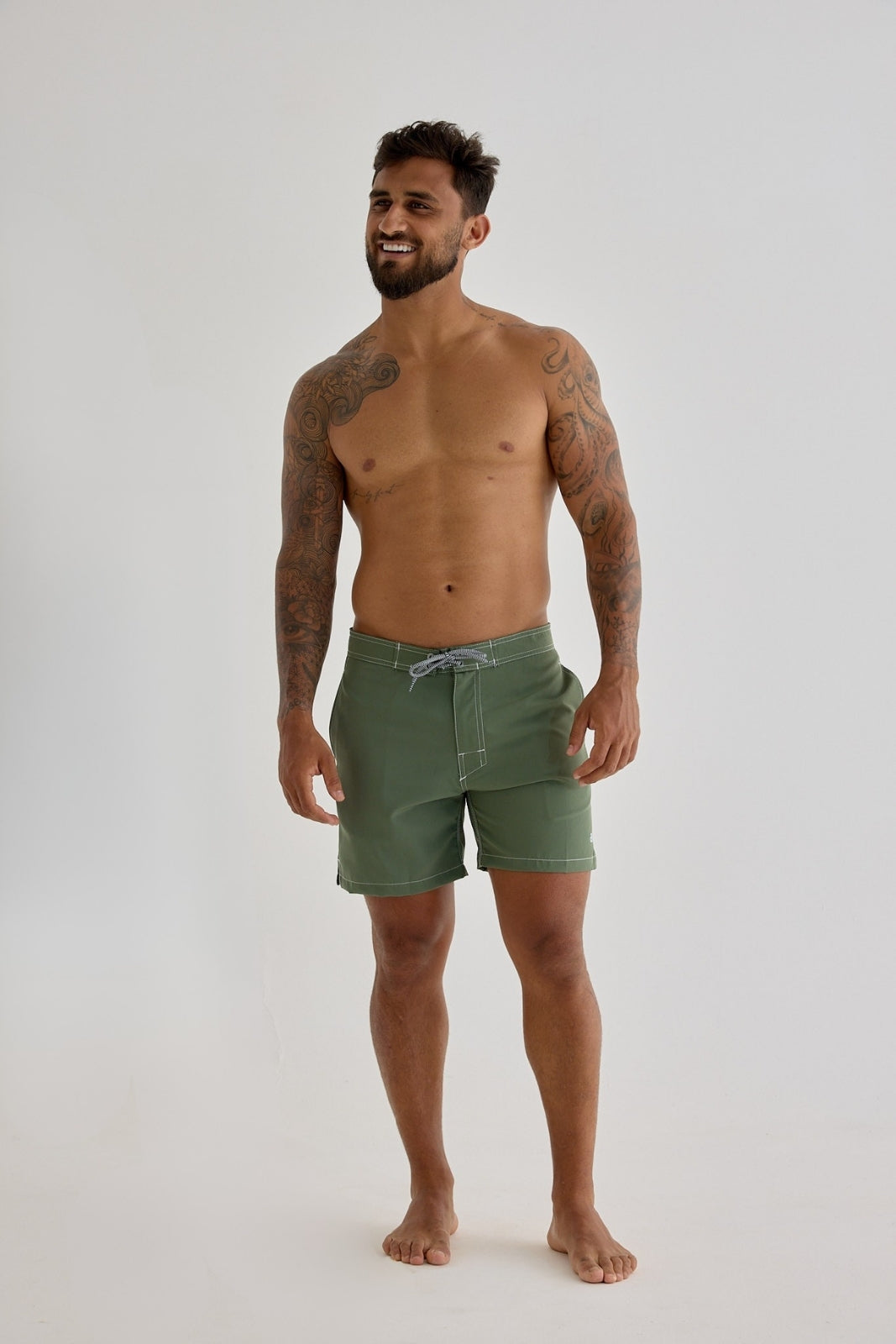 Boardshort Old-school - Verde