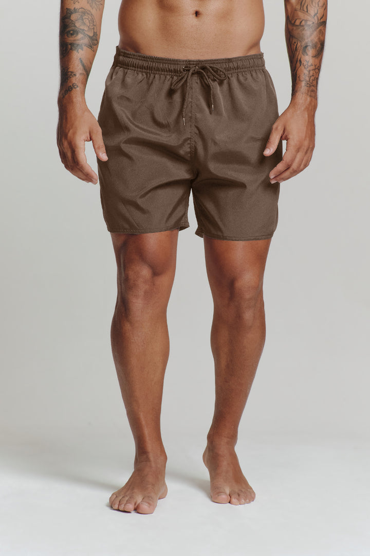 Short Summer Elastic - Marrom