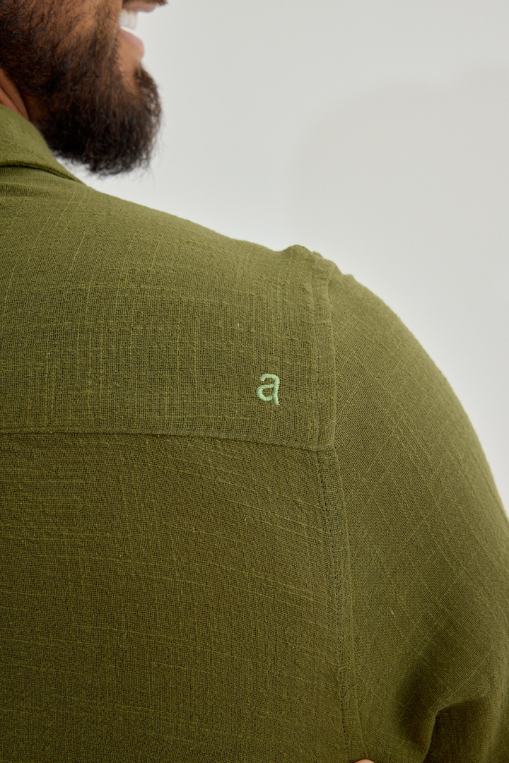 Camisa Mar Manga Longa - Verde