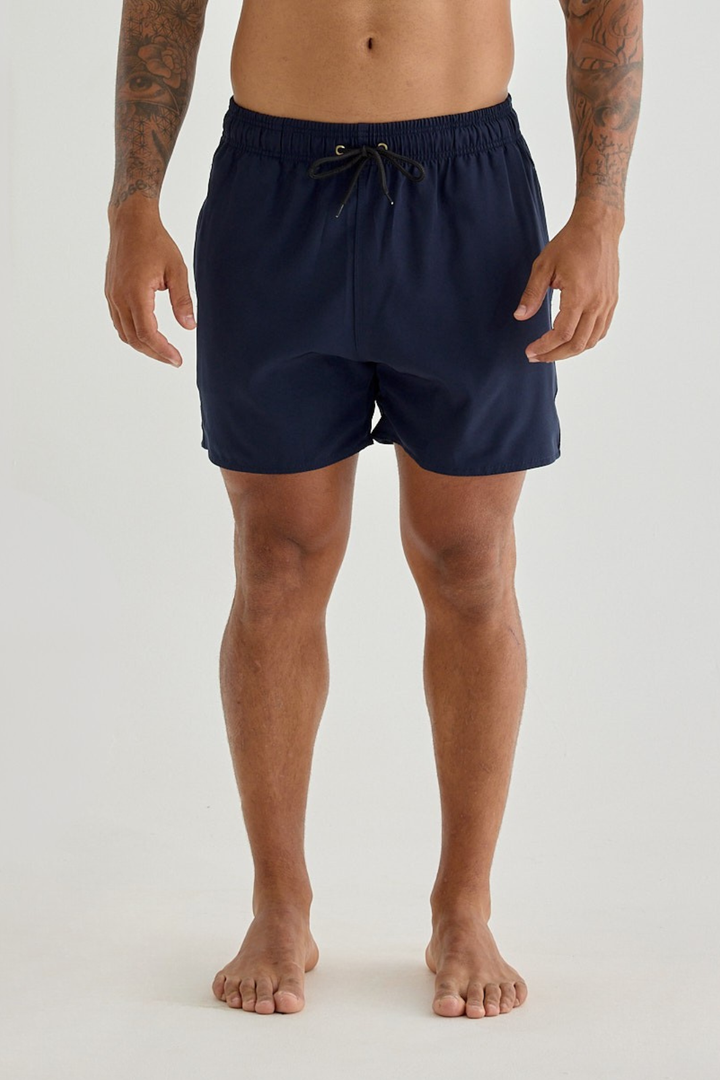 Short Summer Elastic - Azul Marinho