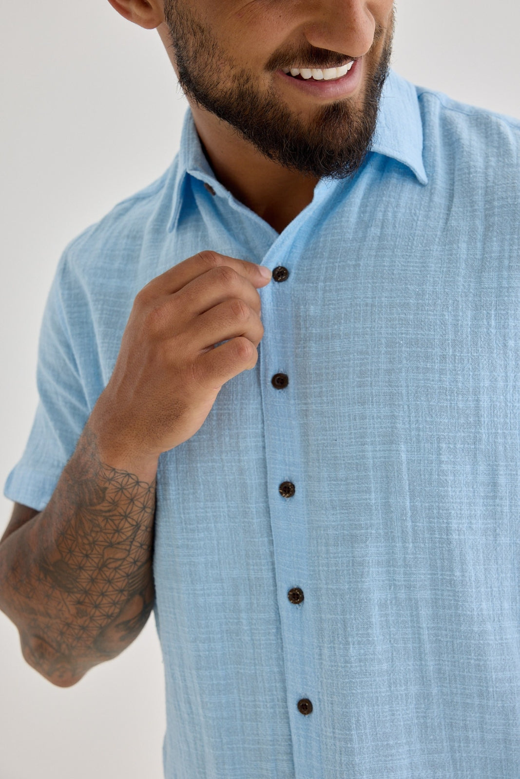 Camisa Mar - Azul Claro