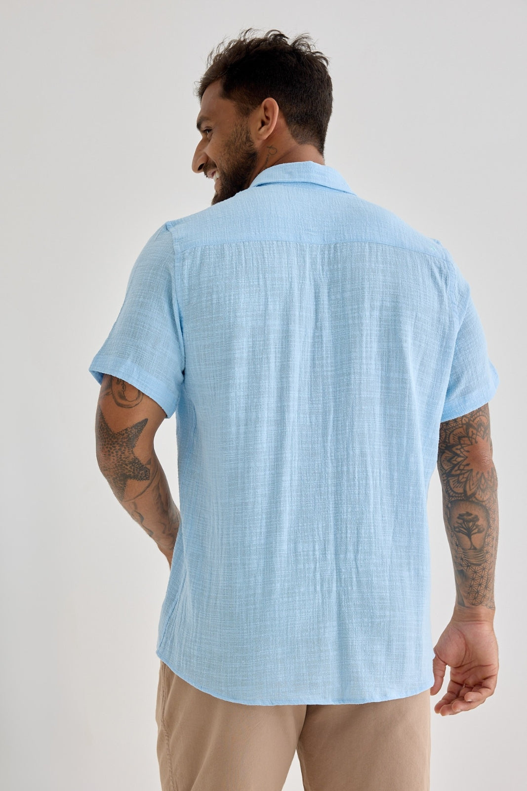Camisa Mar - Azul Claro