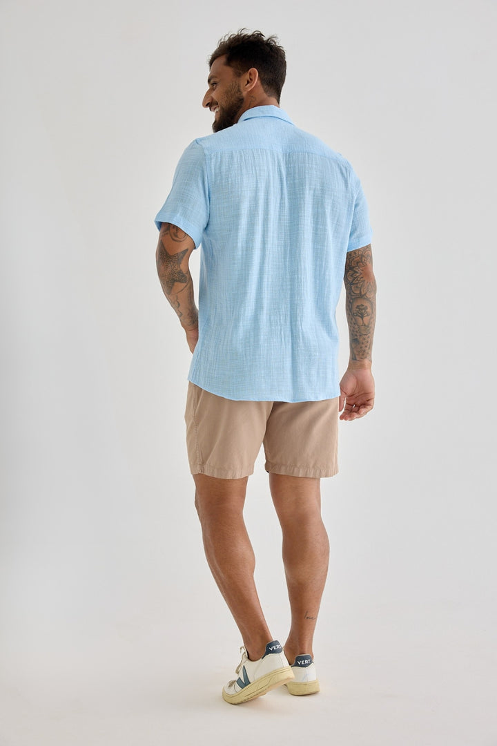 Camisa Mar - Azul Claro