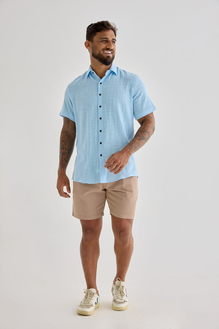 Camisa Mar - Azul Claro