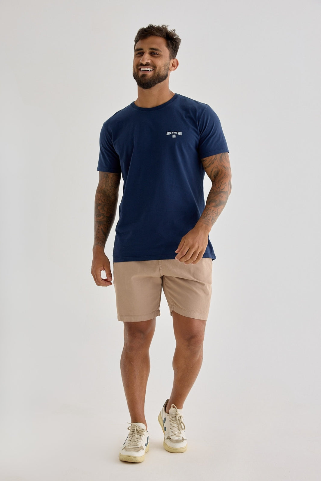 Camiseta Days in the Sun - Azul Marinho