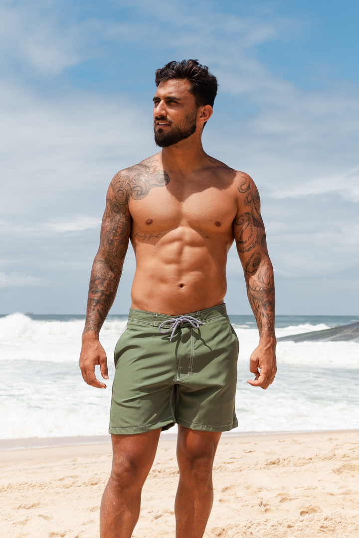 Boardshort Old-school - Verde