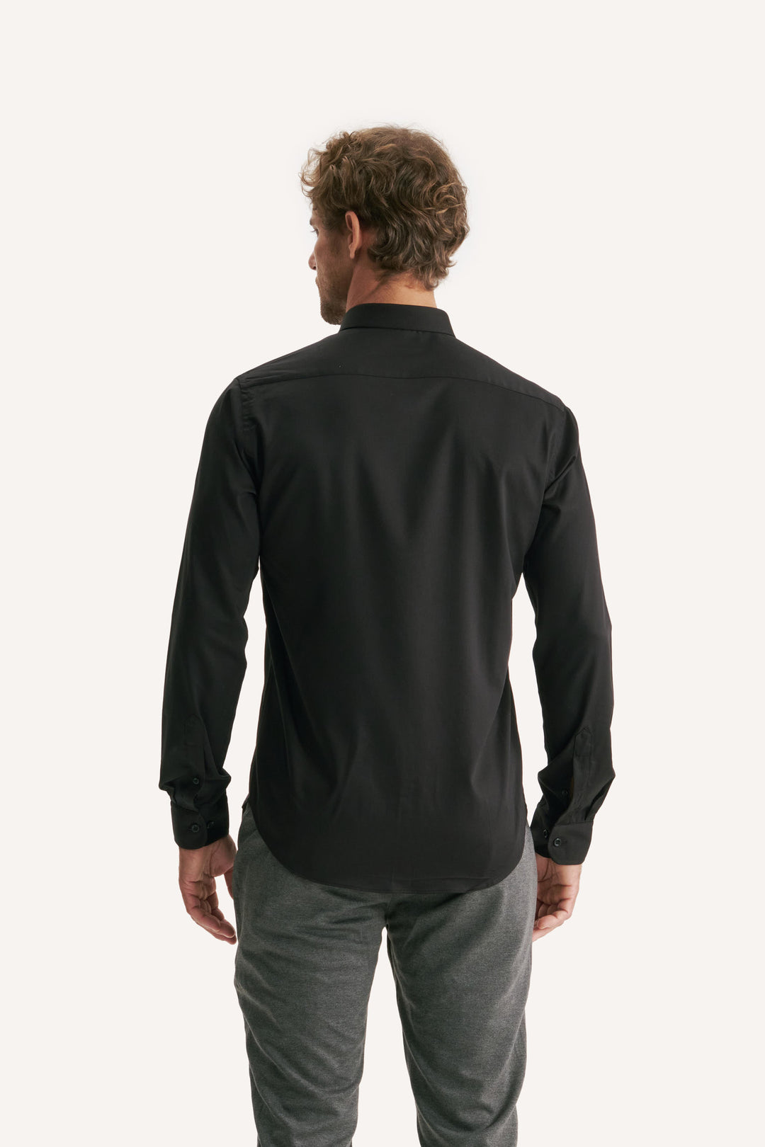 Camisa Fibra de Bambu Essenza- Preta