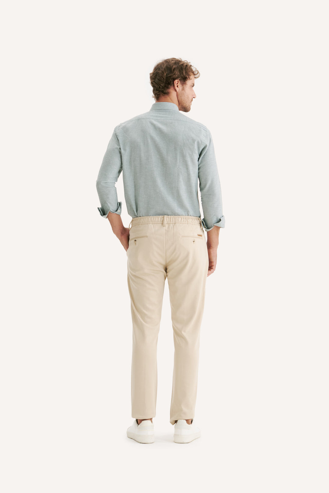 Calça de Alfaiataria Milano - Creme
