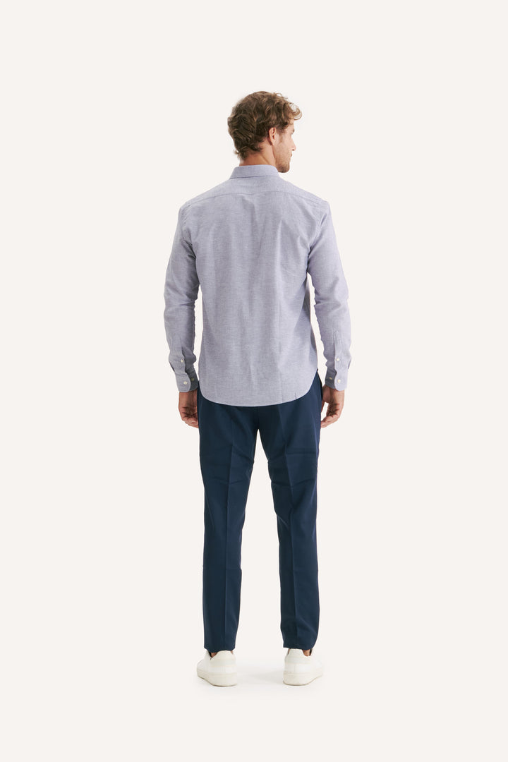 Camisa de Linho Lucca - Azul Claro