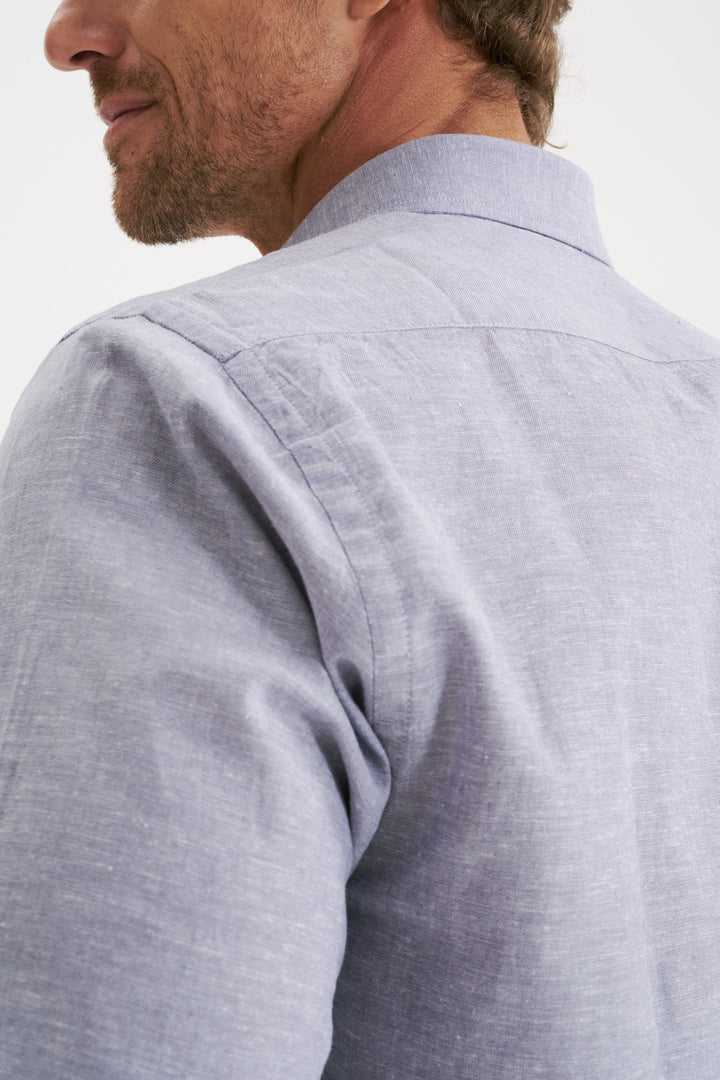 Camisa de Linho Lucca - Azul Claro