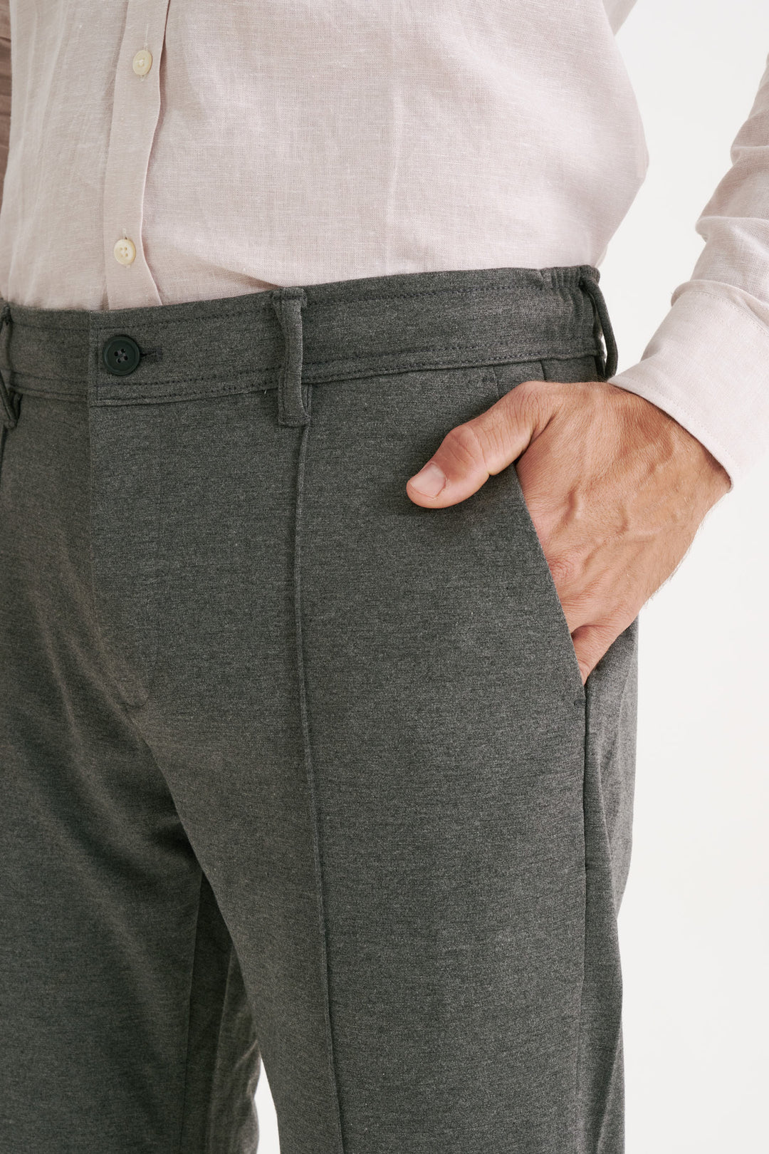 Calça de Alfaiataria Milano - Cinza