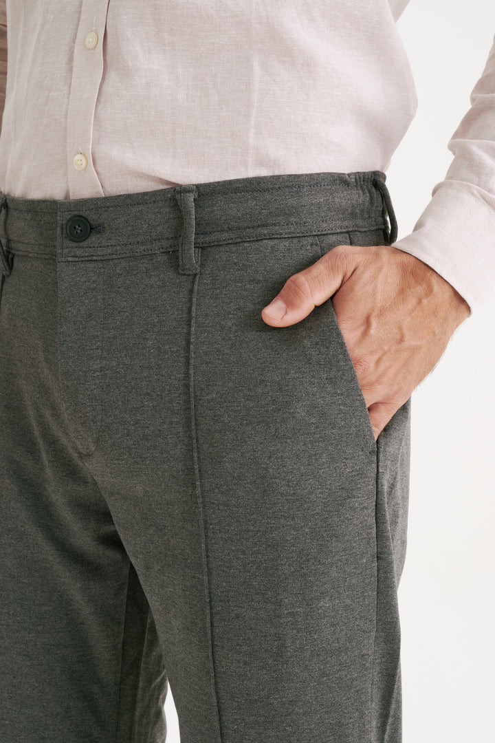 Calça de Alfaiataria Milano - Cinza