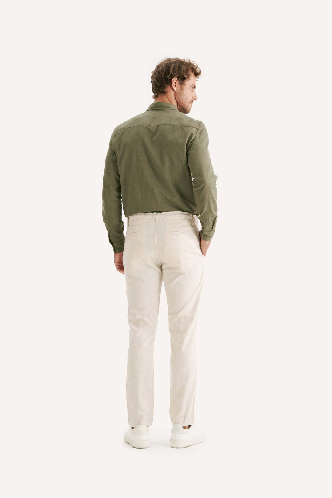 Calça de Linho Firenze - Natural