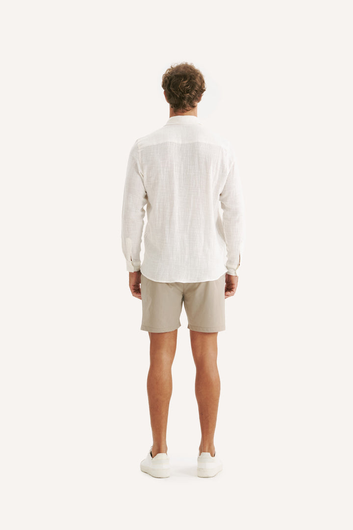 Camisa Mar Manga Longa - Branca