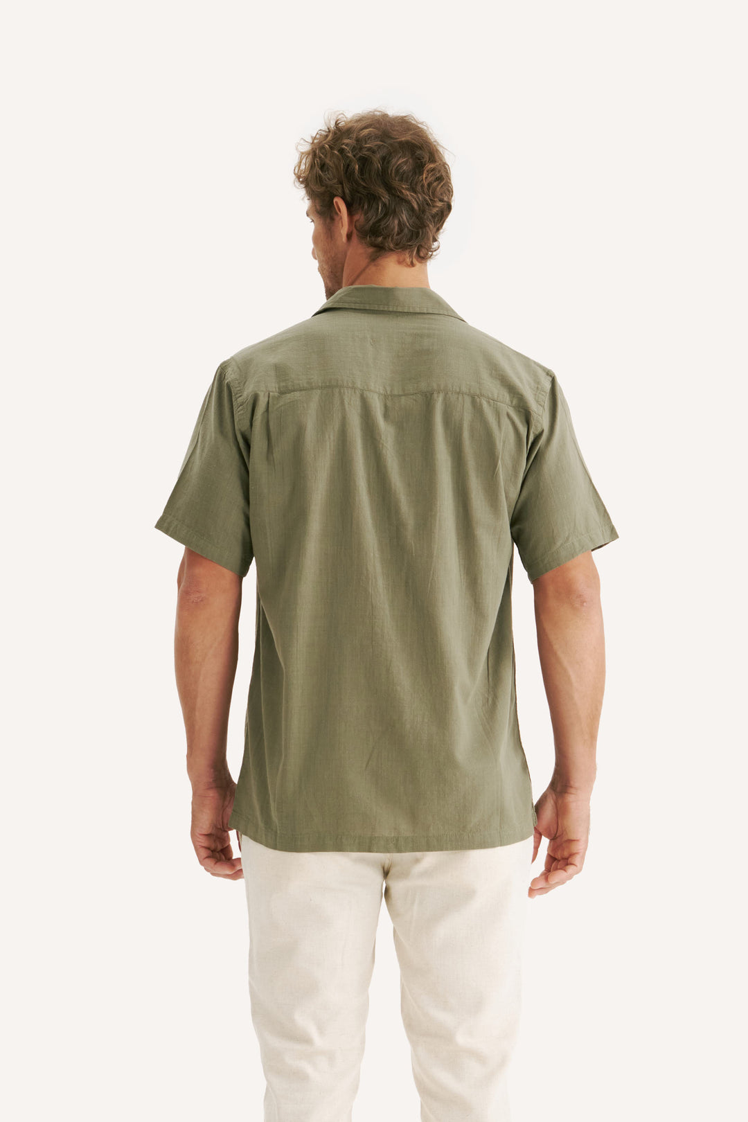 Camisa Cambray Gola Cubana - Verde