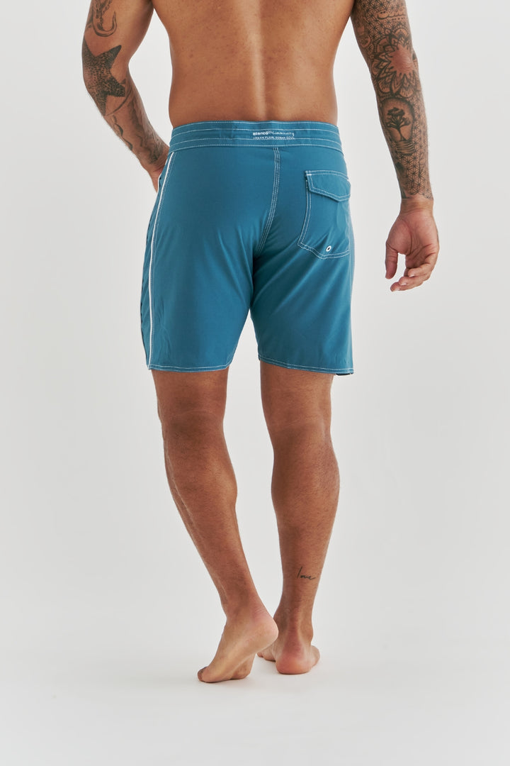 Boardshort  Sunset - Azul Turquesa