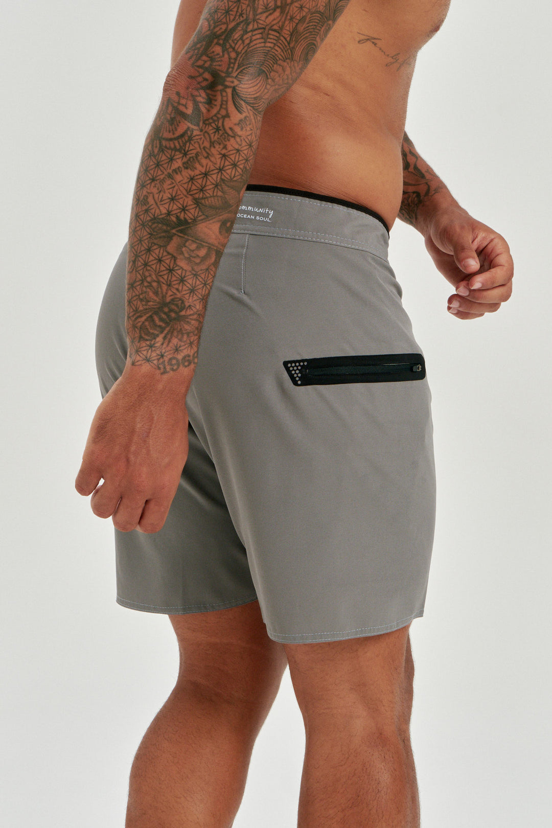 Boardshort  Pipeline - Cinza