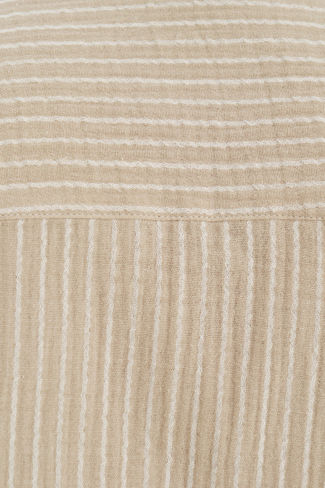 Camisa Stripe Listrada - Creme