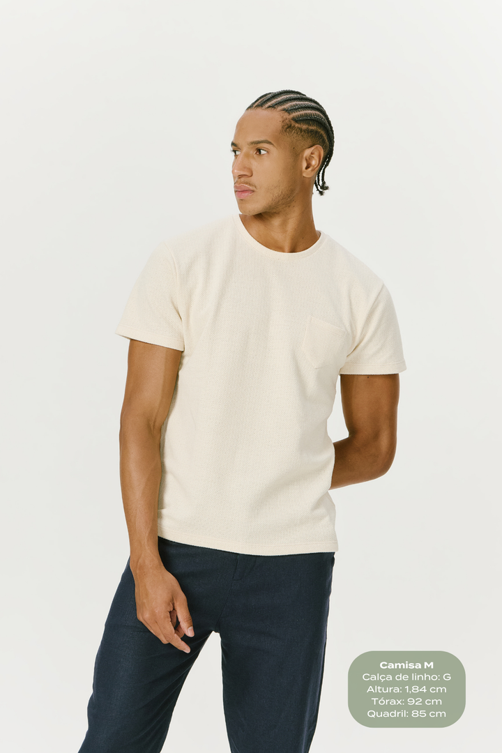 Camiseta Texture - Preta