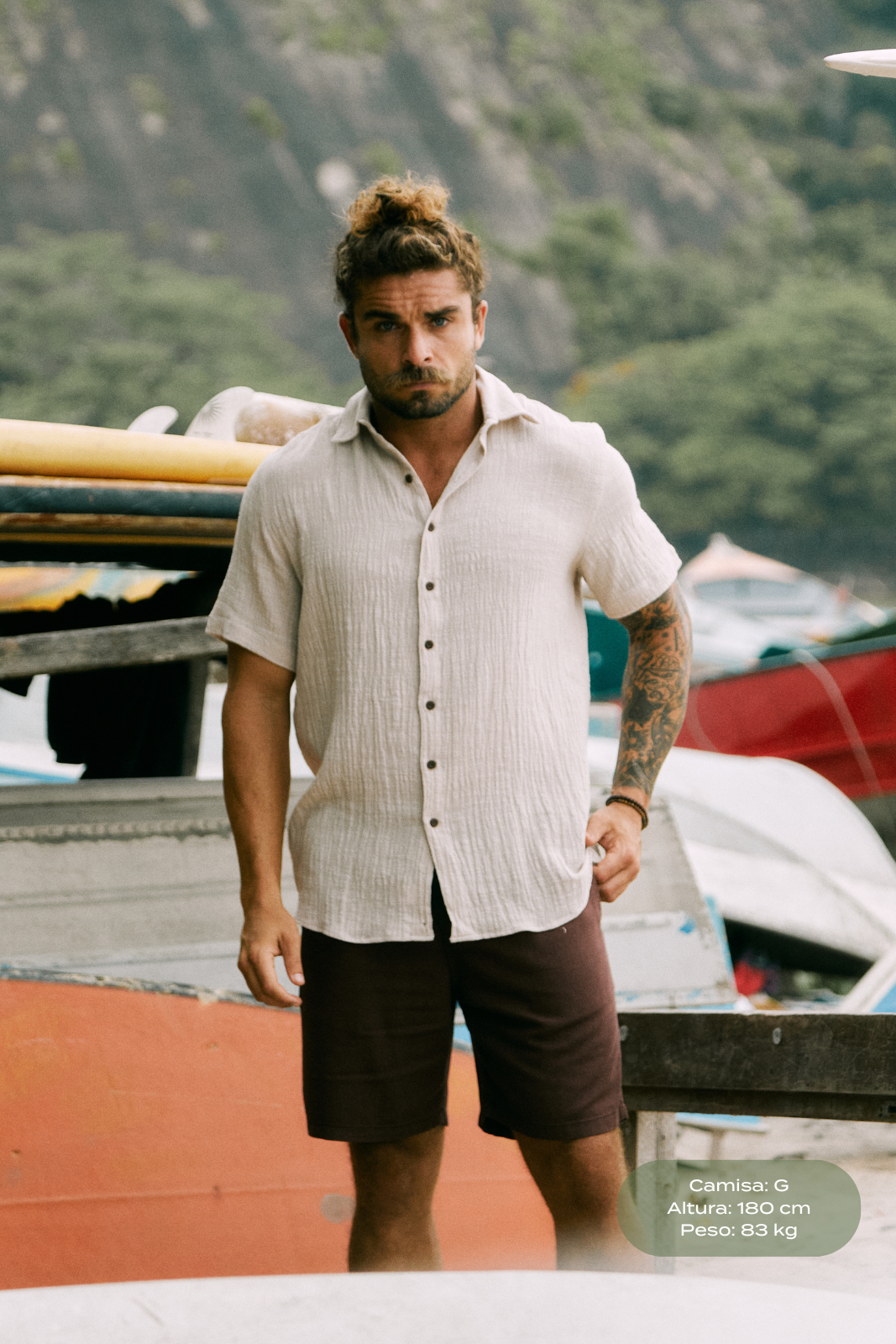 Camisa Mar - Creme