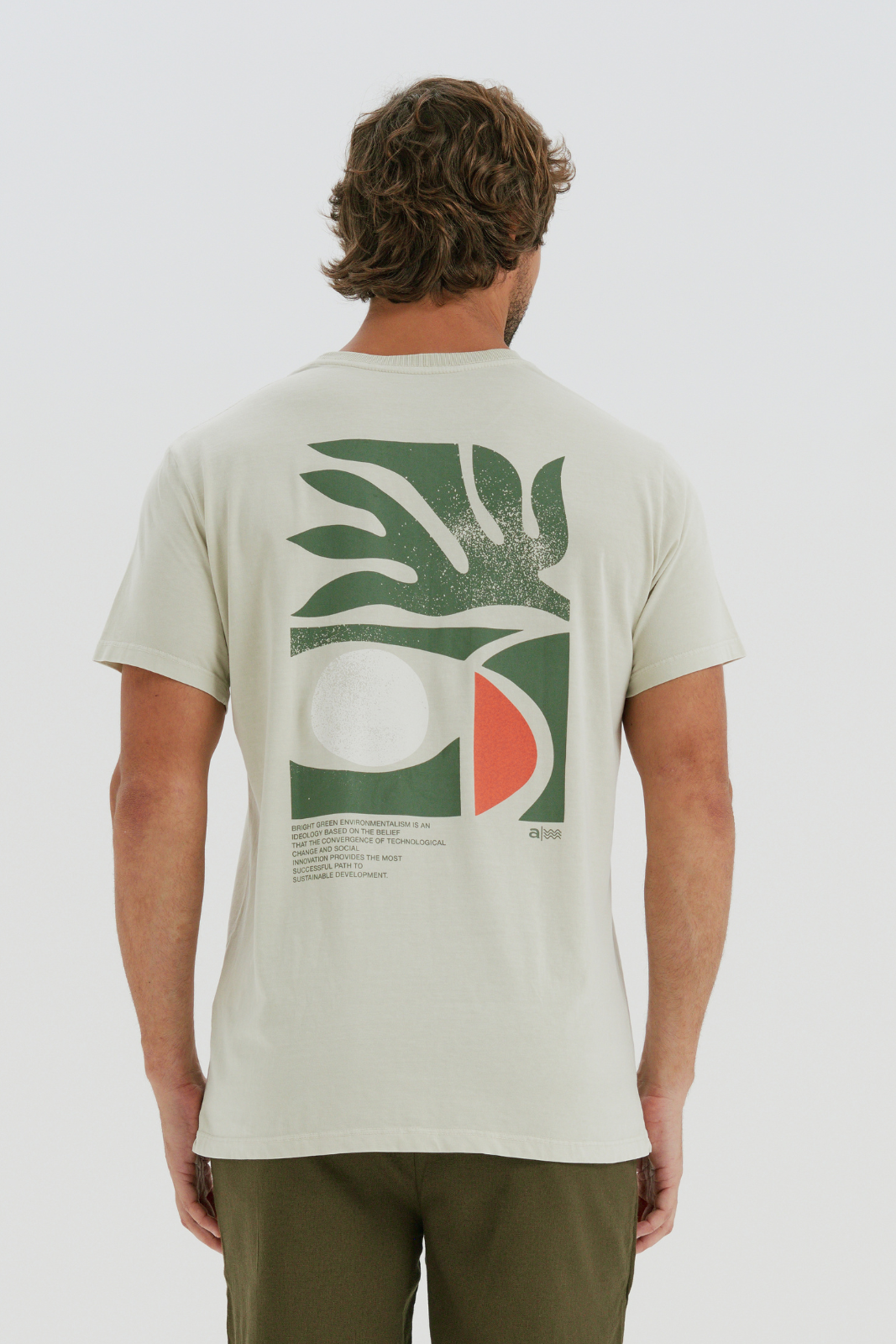 Camiseta Geo Element - Areia
