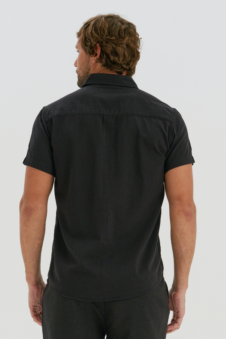 Camisa Cambray - Preta