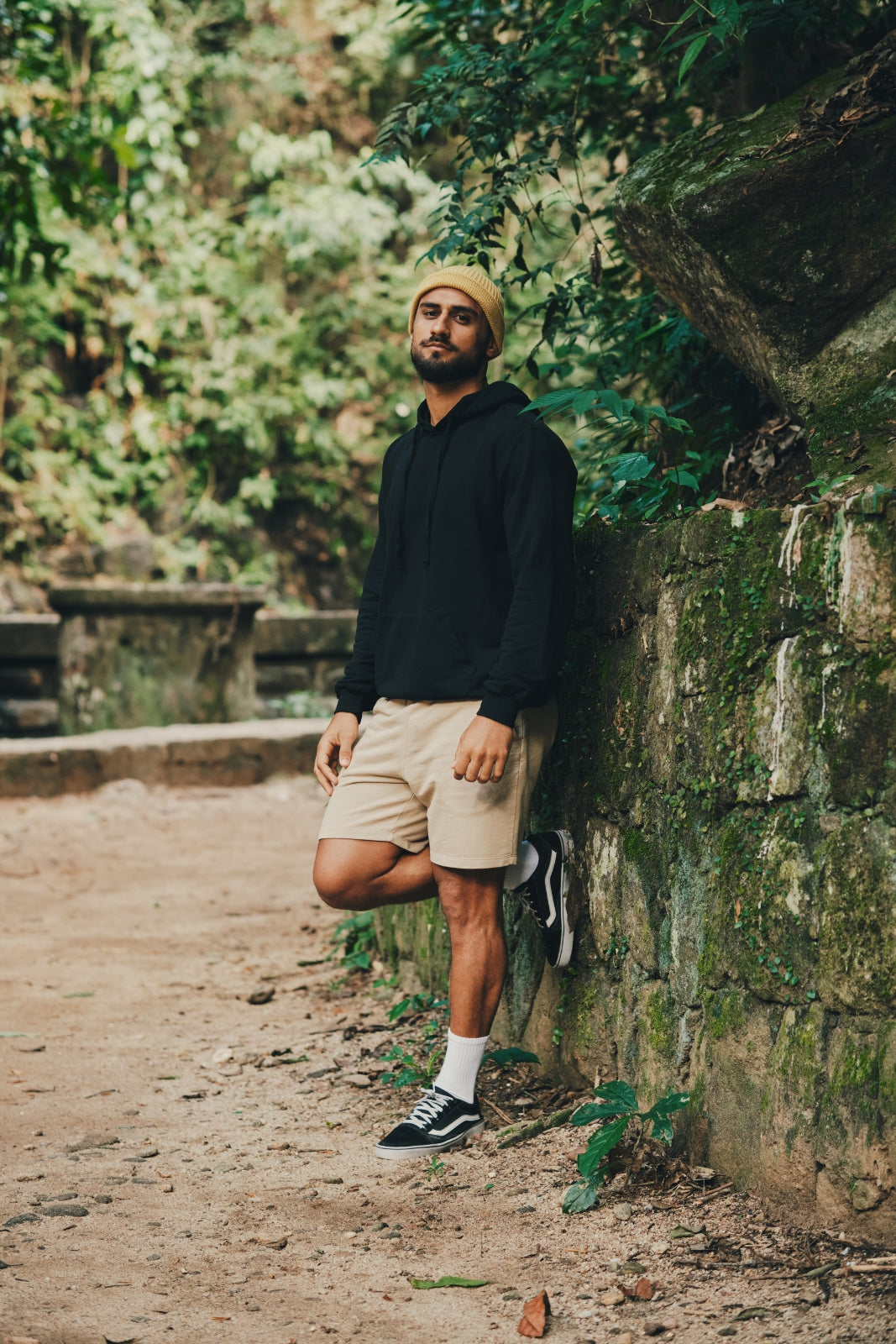 Casaco de Moletom Sereno - Preto